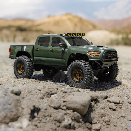 Axial SCX30 Toyota Tacoma TRD Pro 1/30 4X4 Rock Crawler, RTR, Green