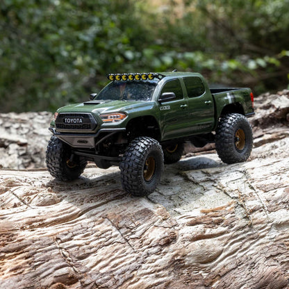 Axial SCX30 Toyota Tacoma TRD Pro 1/30 4X4 Rock Crawler, RTR, Green
