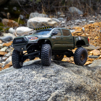 Axial SCX30 Toyota Tacoma TRD Pro 1/30 4X4 Rock Crawler, RTR, Green