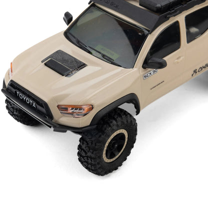 Axial SCX30 Toyota Tacoma TRD Pro 1/30 4X4 Rock Crawler, RTR, Tan