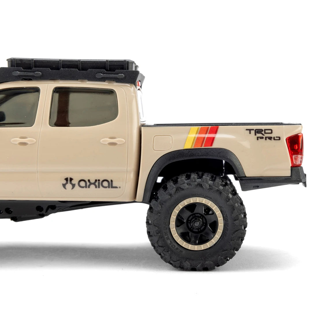 Axial SCX30 Toyota Tacoma TRD Pro 1/30 4X4 Rock Crawler, RTR, Tan