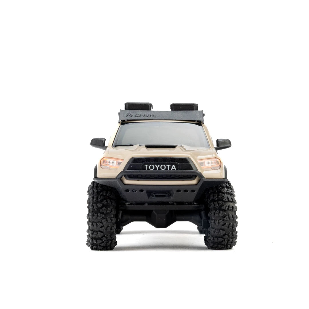 Axial SCX30 Toyota Tacoma TRD Pro 1/30 4X4 Rock Crawler, RTR, Tan