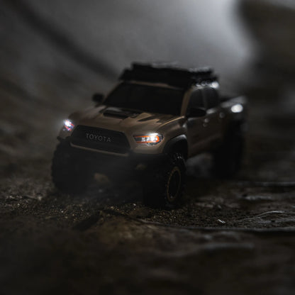 Axial SCX30 Toyota Tacoma TRD Pro 1/30 4X4 Rock Crawler, RTR, Tan