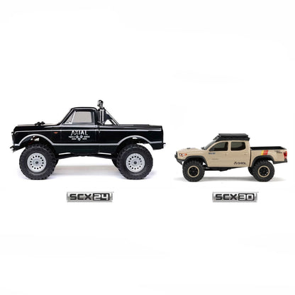 Axial SCX30 Toyota Tacoma TRD Pro 1/30 4X4 Rock Crawler, RTR, Tan
