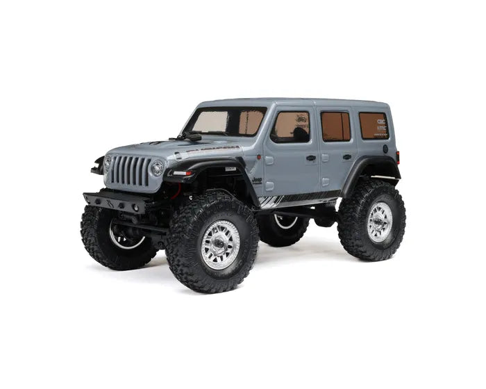 Axial SCX24 Jeep Wrangler JLU 1/24 Crawler RTR, Gray, AXI00002V3T3