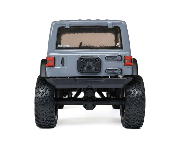 Axial SCX24 Jeep Wrangler JLU 1/24 Crawler RTR, Gray, AXI00002V3T3