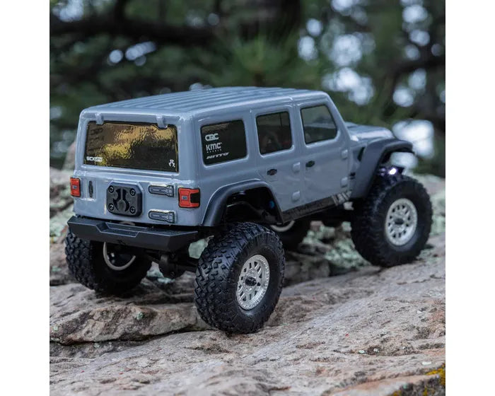 Axial SCX24 Jeep Wrangler JLU 1/24 Crawler RTR, Gray, AXI00002V3T3