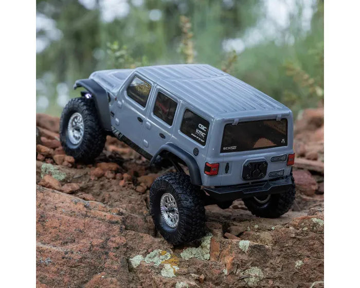 Axial SCX24 Jeep Wrangler JLU 1/24 Crawler RTR, Gray, AXI00002V3T3