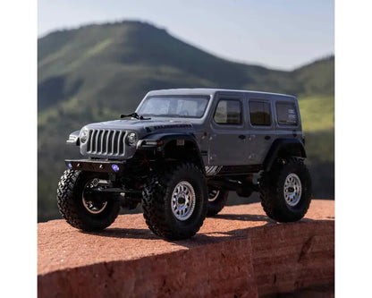 Axial SCX24 Jeep Wrangler JLU 1/24 Crawler RTR, Gray, AXI00002V3T3