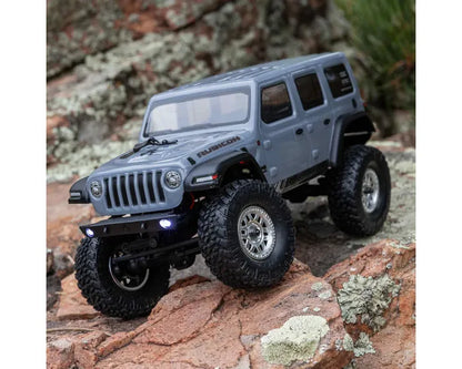 Axial SCX24 Jeep Wrangler JLU 1/24 Crawler RTR, Gray, AXI00002V3T3