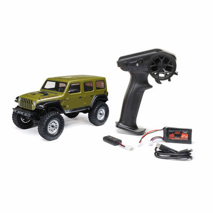 Axial SCX24 Jeep Wrangler JLU 1/24 Crawler RTR, Green, AXI00002V3T4