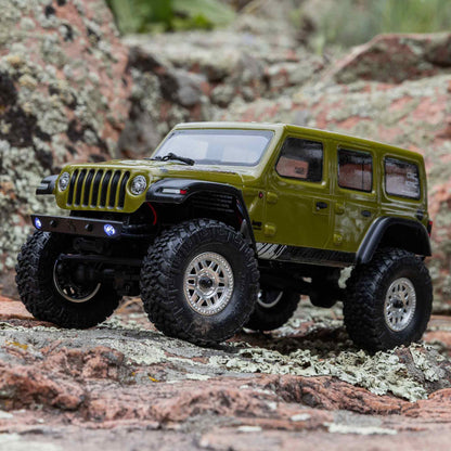 Axial SCX24 Jeep Wrangler JLU 1/24 Crawler RTR, Green, AXI00002V3T4