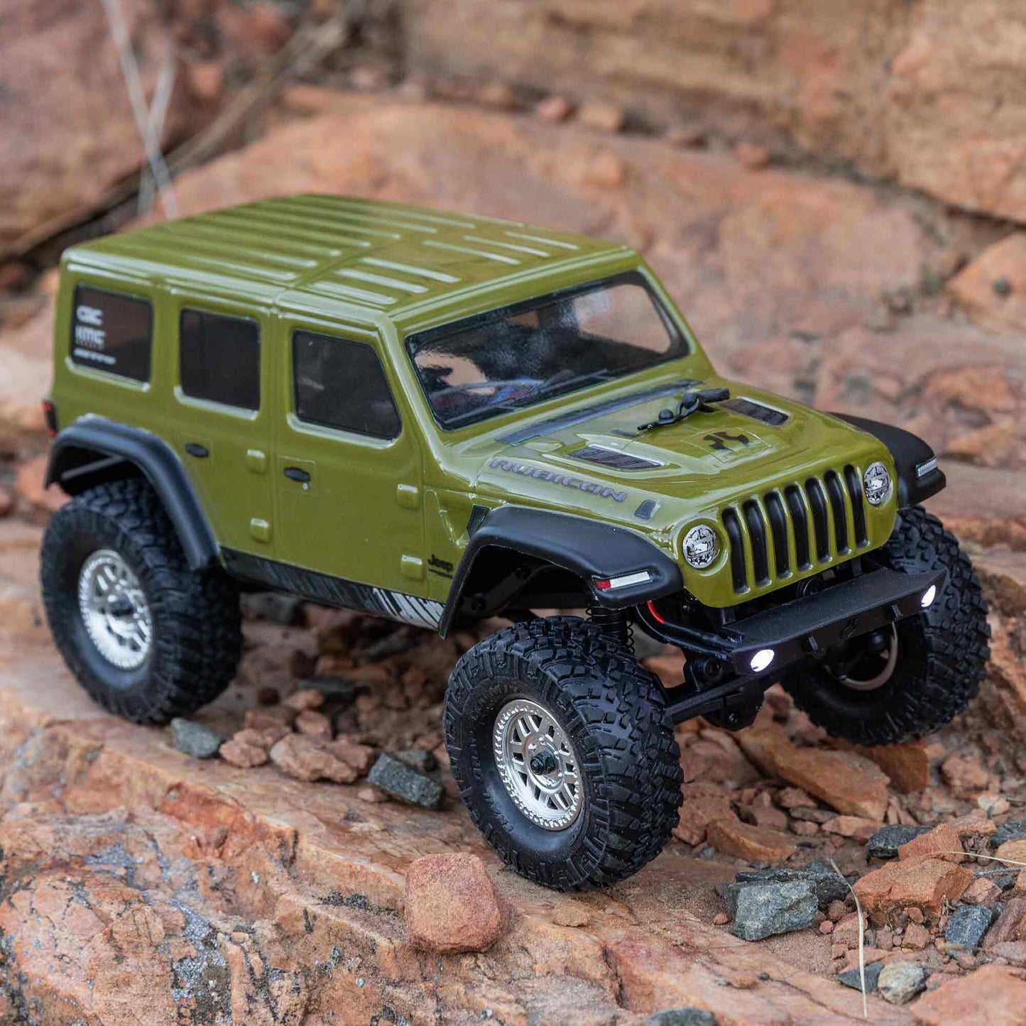 Axial SCX24 Jeep Wrangler JLU 1/24 Crawler RTR, Green, AXI00002V3T4