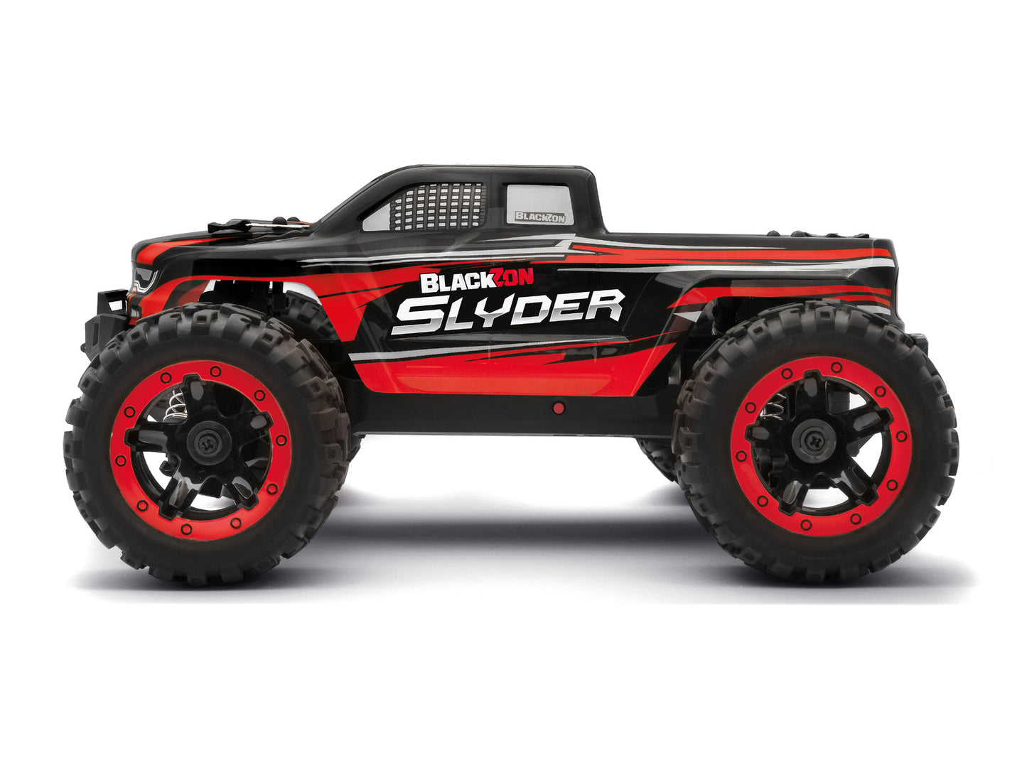 Blackzon Slyder MT 1/16 4WD Electric Monster Truck - Red BZ540098
