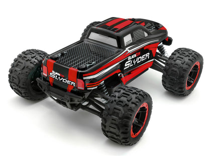 Blackzon Slyder MT 1/16 4WD Electric Monster Truck - Red BZ540098