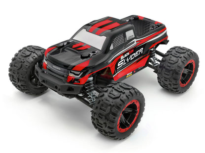 Blackzon Slyder MT 1/16 4WD Electric Monster Truck - Red BZ540098