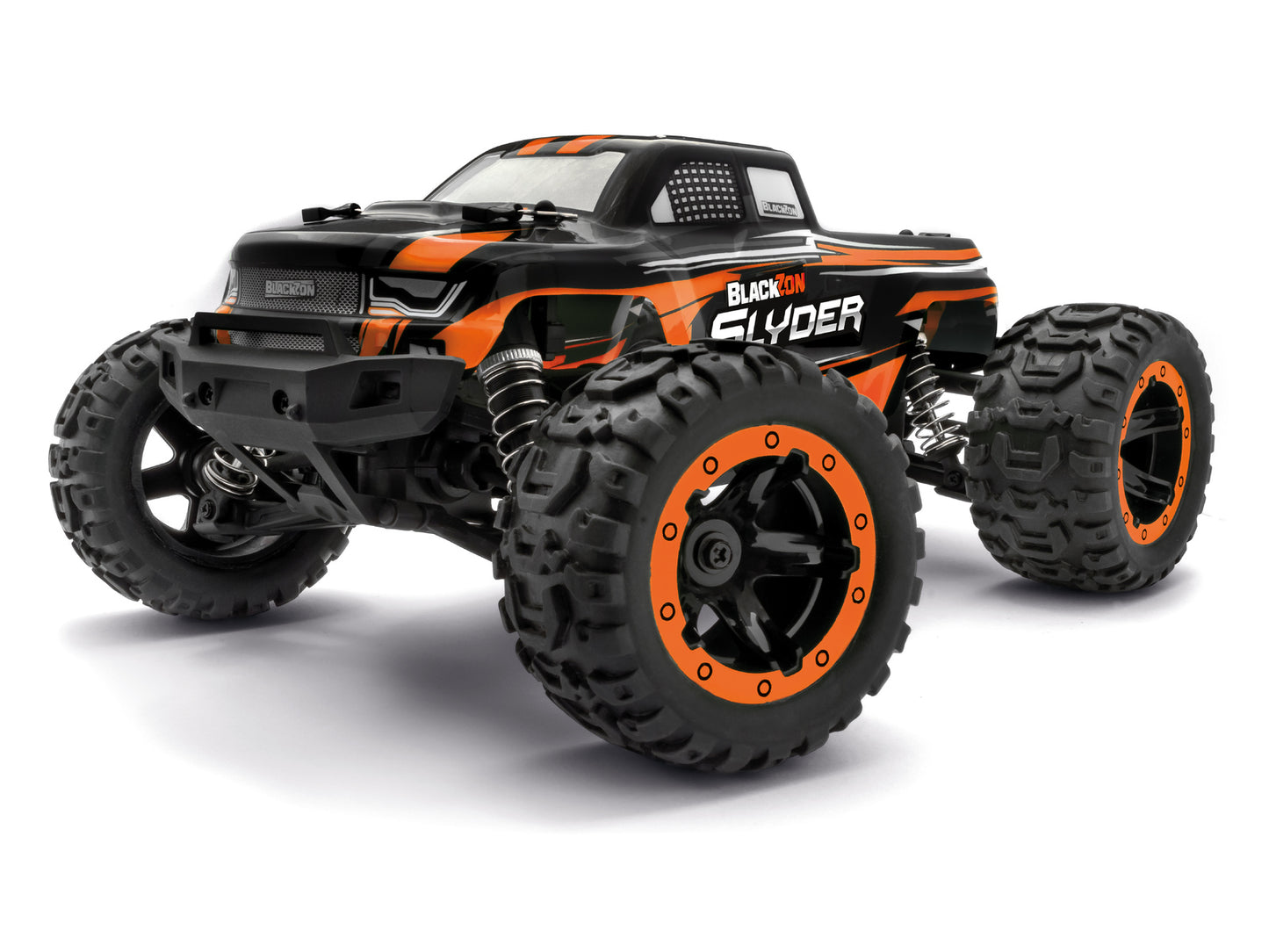 Blackzon Slyder MT 1/16 4WD Electric Monster Truck - Orange  BZ540099