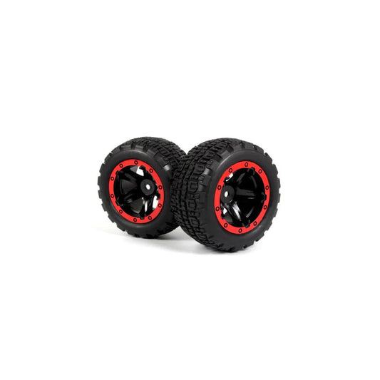 Blackzon Slyder ST Wheels/Tires Assembled 540196