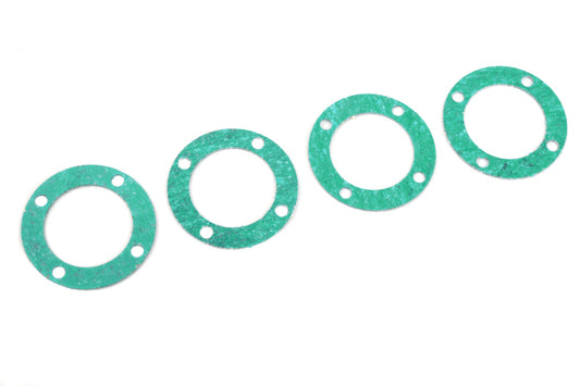 Team Corally - Diff. Gasket for Front and Rear diff 30mm - 4 pcs