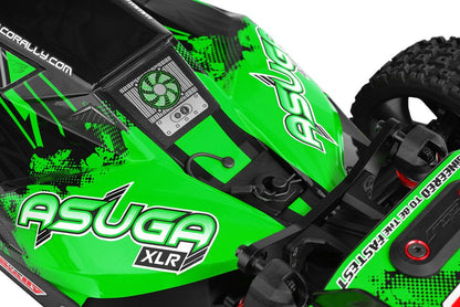 Team Corally - ASUGA XLR 6S - RTR - Green Brushless Power 6S - No Battery - No Charger (Requires battery & charger)