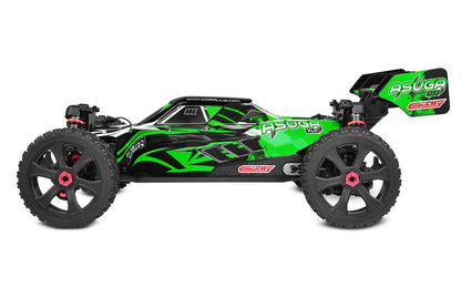 Team Corally - ASUGA XLR 6S - RTR - Green Brushless Power 6S - No Battery - No Charger (Requires battery & charger)
