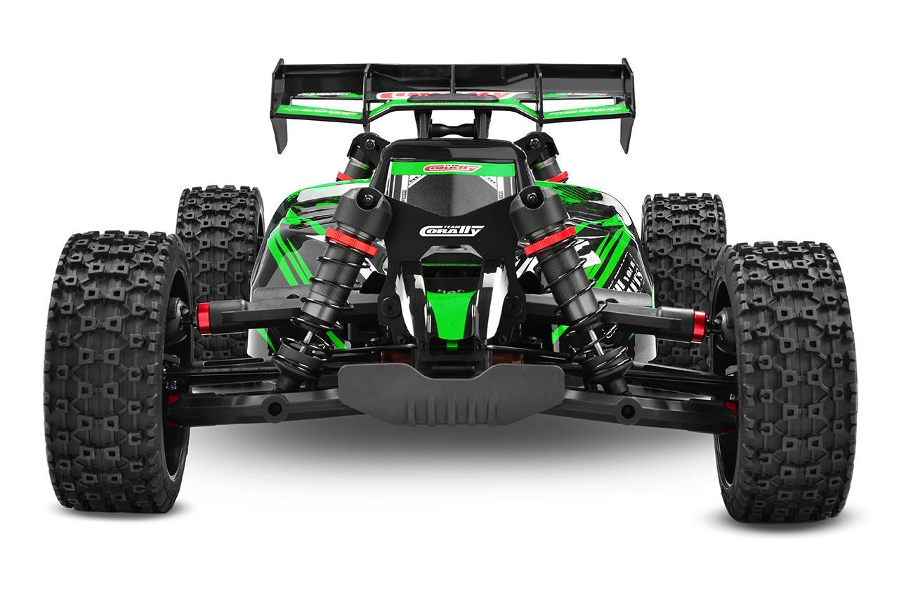 Team Corally - ASUGA XLR 6S - RTR - Green Brushless Power 6S - No Battery - No Charger (Requires battery & charger)