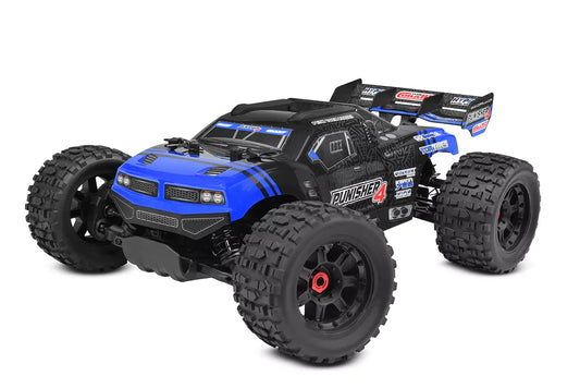 Punisher 10 - XL4S Monster Truck - RTR - Blue (Requires battery & charger)