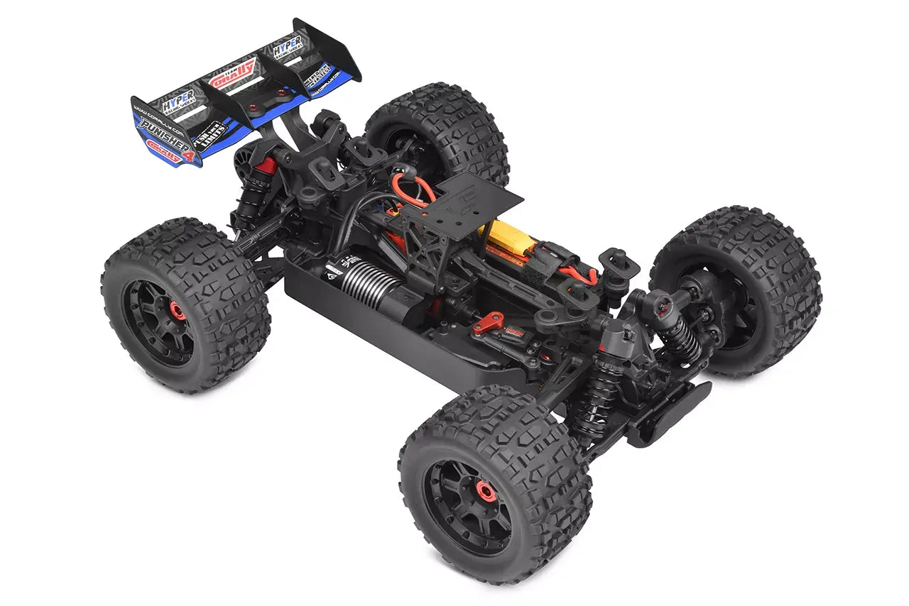 Punisher 10 - XL4S Monster Truck - RTR - Blue (Requires battery & charger)