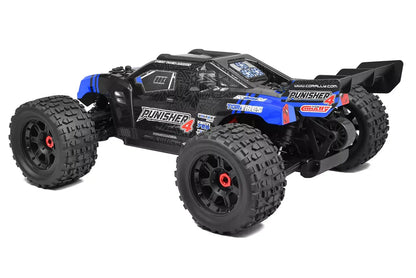 Punisher 10 - XL4S Monster Truck - RTR - Blue (Requires battery & charger)