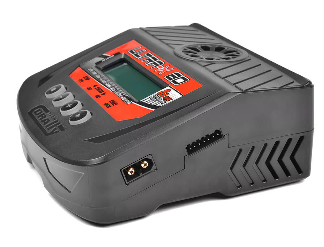 Team Corally - Ultra-X 80 - AC/DC Balance Charger - 80W - 1-6S Lixx - 1-15 Nixx - 2-20V PB - AU Version