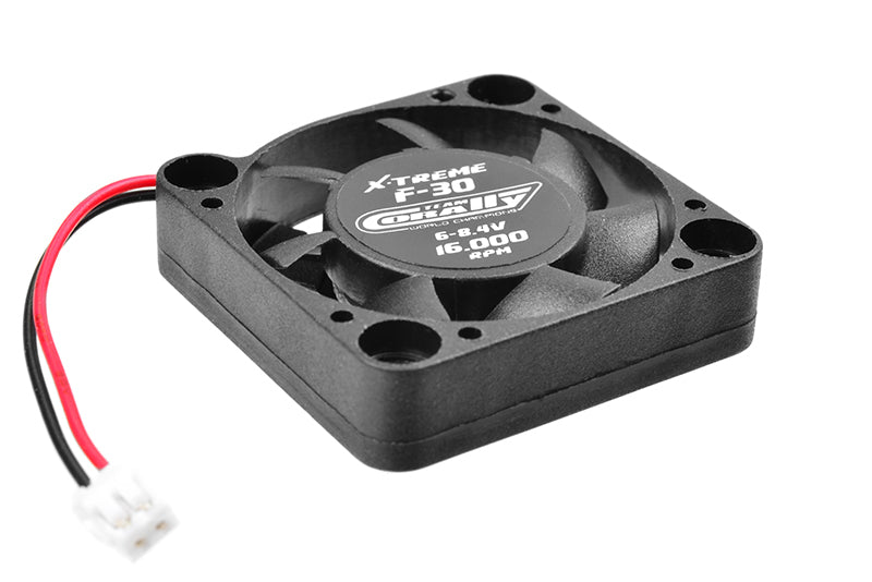 Team Corally - ESC High Speed Cooling Fan 30mm - 6v-8,4V - ESC connector - 16000rpm