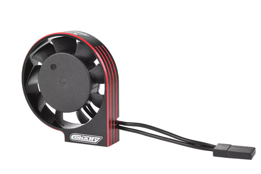 Team Corally - Ultra High Speed Cooling Fan XF-40 w/BEC connector - 40mm - Black - Red