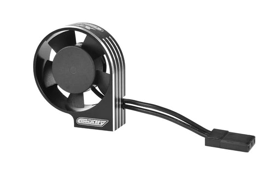 Team Corally - Ultra High Speed Cooling Fan XF-40 w/BEC connector - 40mm - Black - Silver