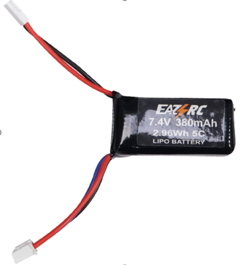 EAZY LIPO Battery 2S LIPO 380mAh (USE C1389E)