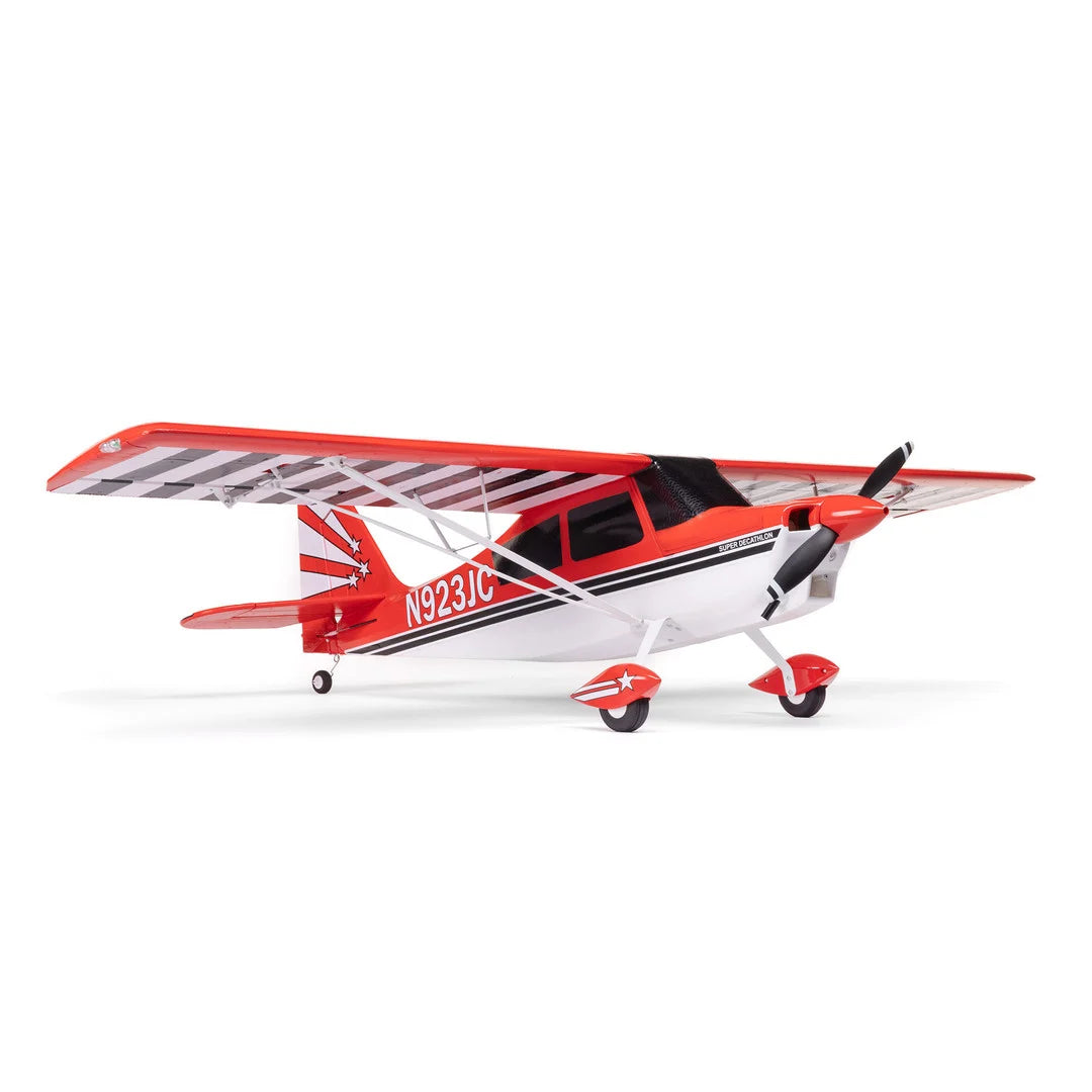 E-Flite Super Decathlon 1.2m RC Plane, BNF Basic
