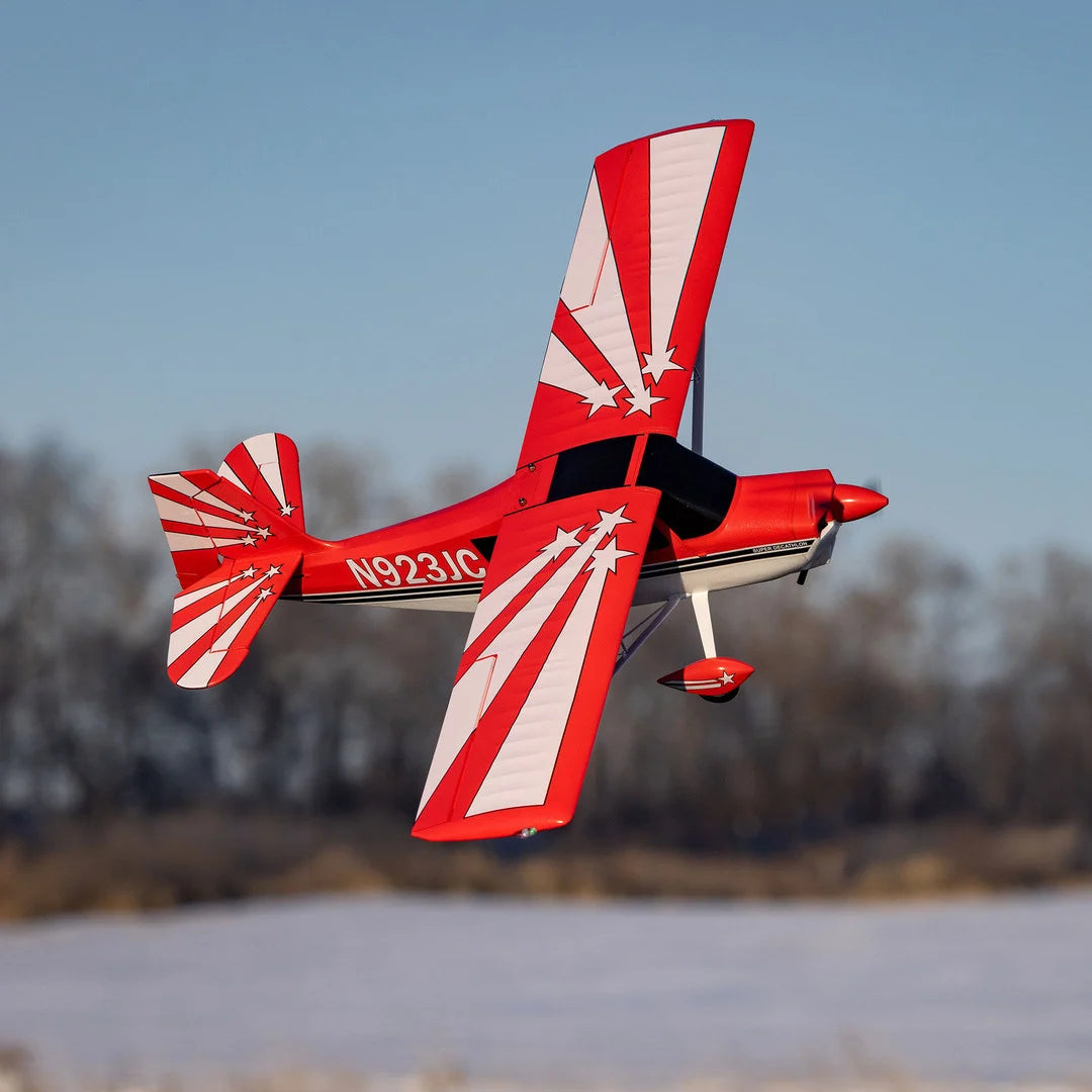 E-Flite Super Decathlon 1.2m RC Plane, BNF Basic