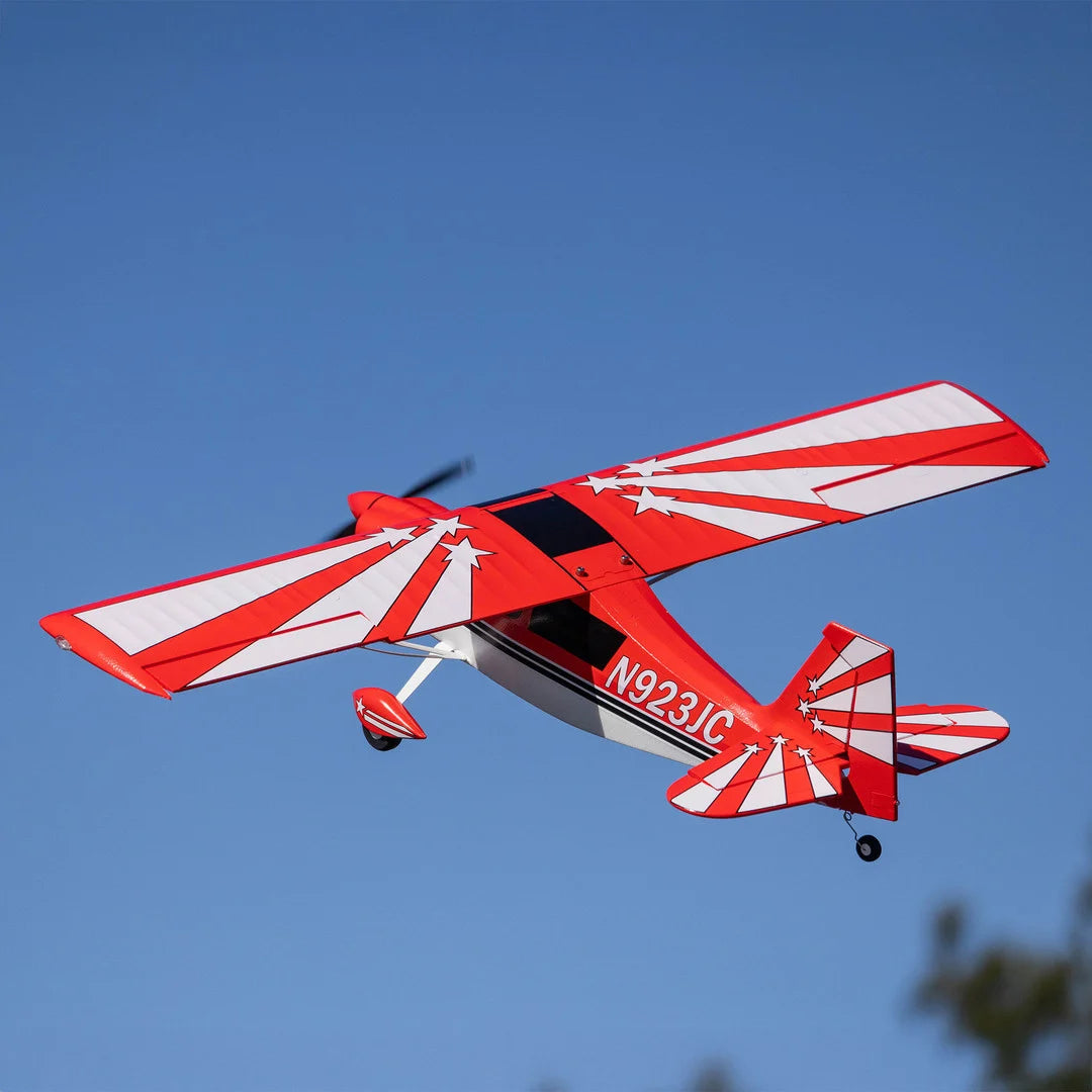 E-Flite Super Decathlon 1.2m RC Plane, BNF Basic