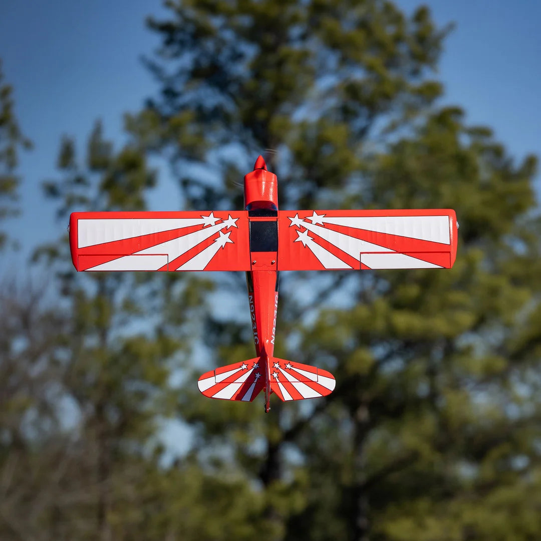 E-Flite Super Decathlon 1.2m RC Plane, BNF Basic