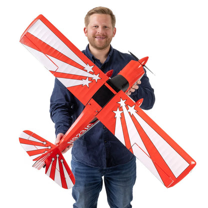 E-Flite Super Decathlon 1.2m RC Plane, BNF Basic