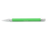 EXCEL 16022 EXCEL K18 SOFT GRIP KNIFE NON ROLL WITH SAFETY CAP (GREEN) EXL16022