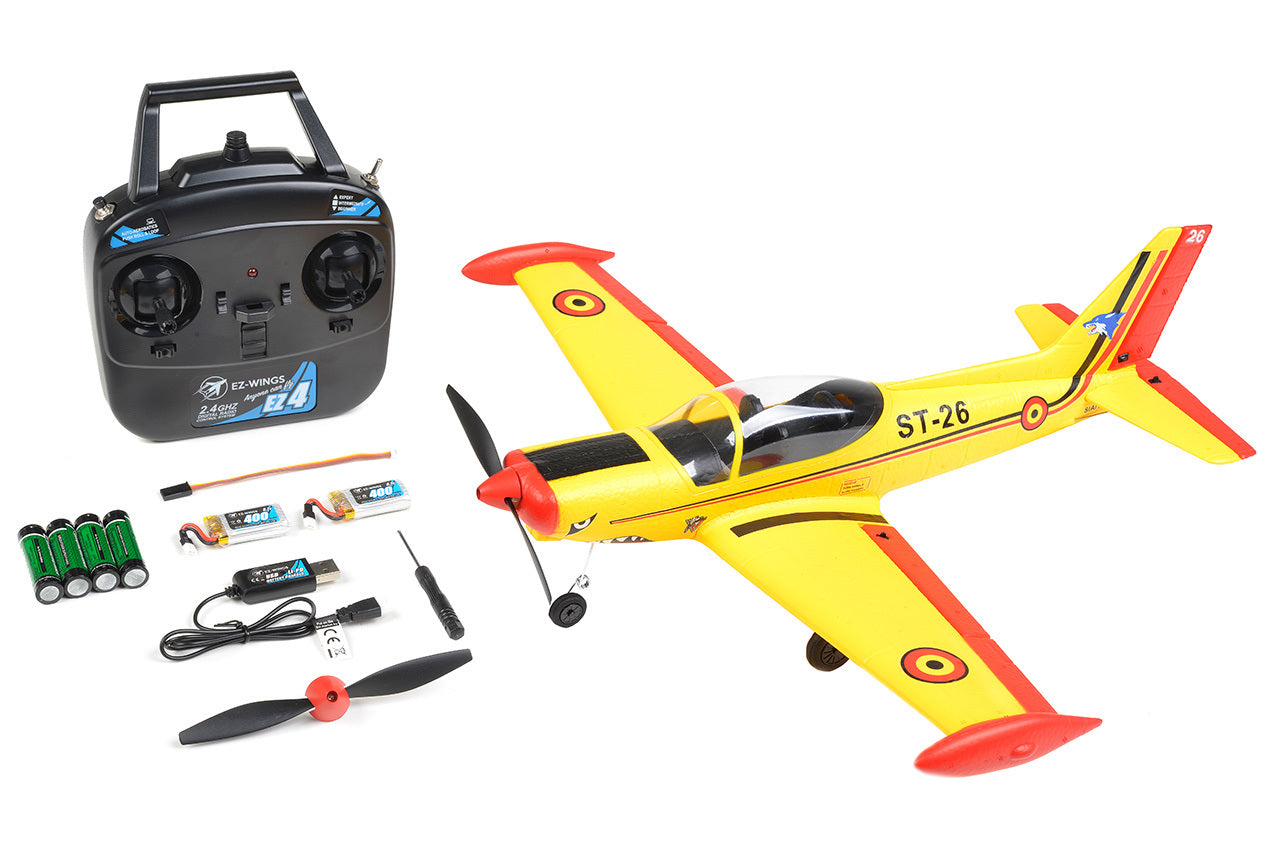 EZ-Wings - Siai Marchetti SF 260 - 450mm - 2 X Li-Po Battery - USB Charger