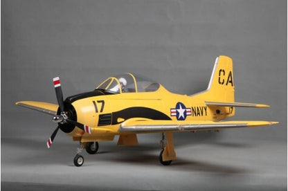 T-28D Trojan V4 1400mm Yellow PNP FMS083P-YEL