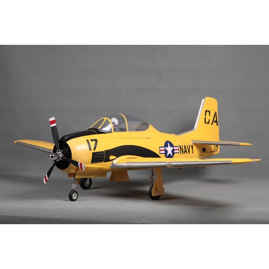 T-28D Trojan V4 1400mm Yellow PNP FMS083P-YEL