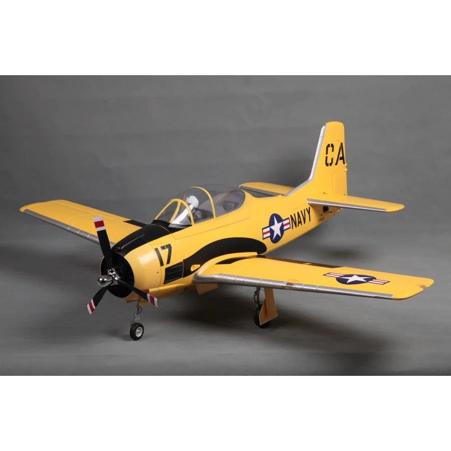 T-28D Trojan V4 1400mm Yellow PNP FMS083P-YEL