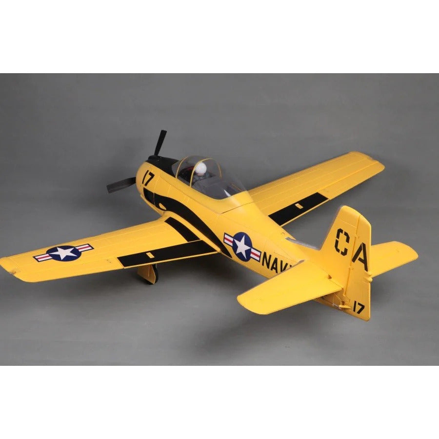 T-28D Trojan V4 1400mm Yellow PNP FMS083P-YEL