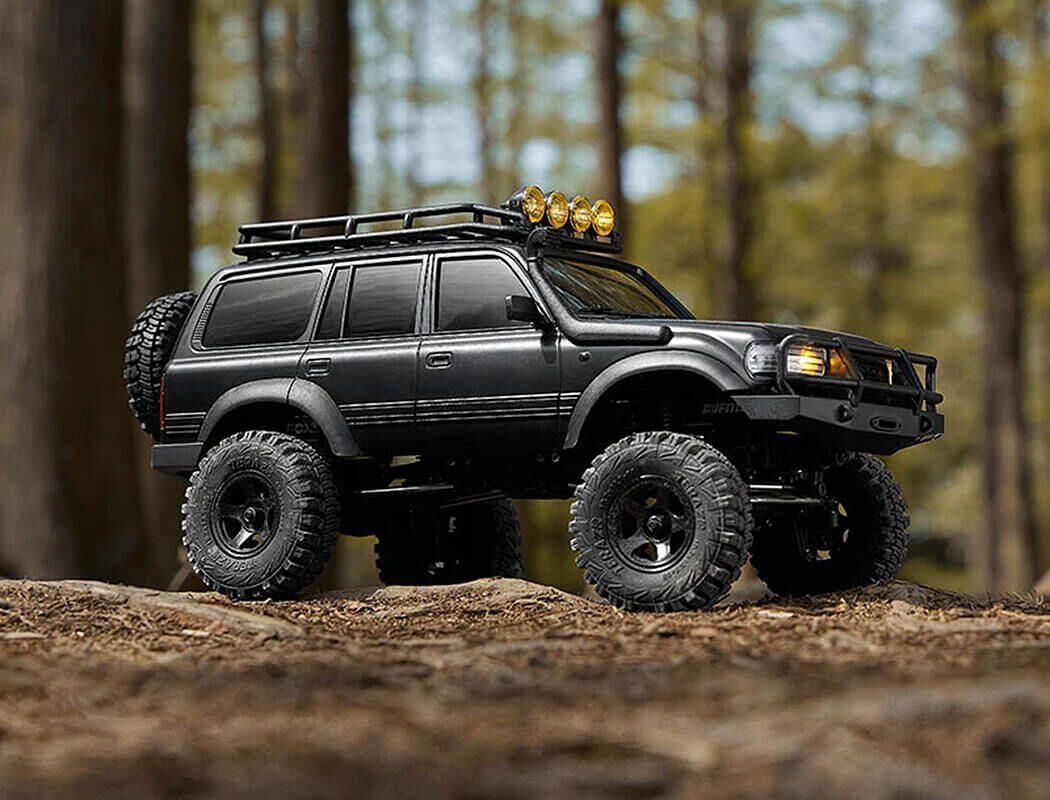####FMS FCX18 TOYOTA LC80 PRO RTR BRUSHLESS - BLACK