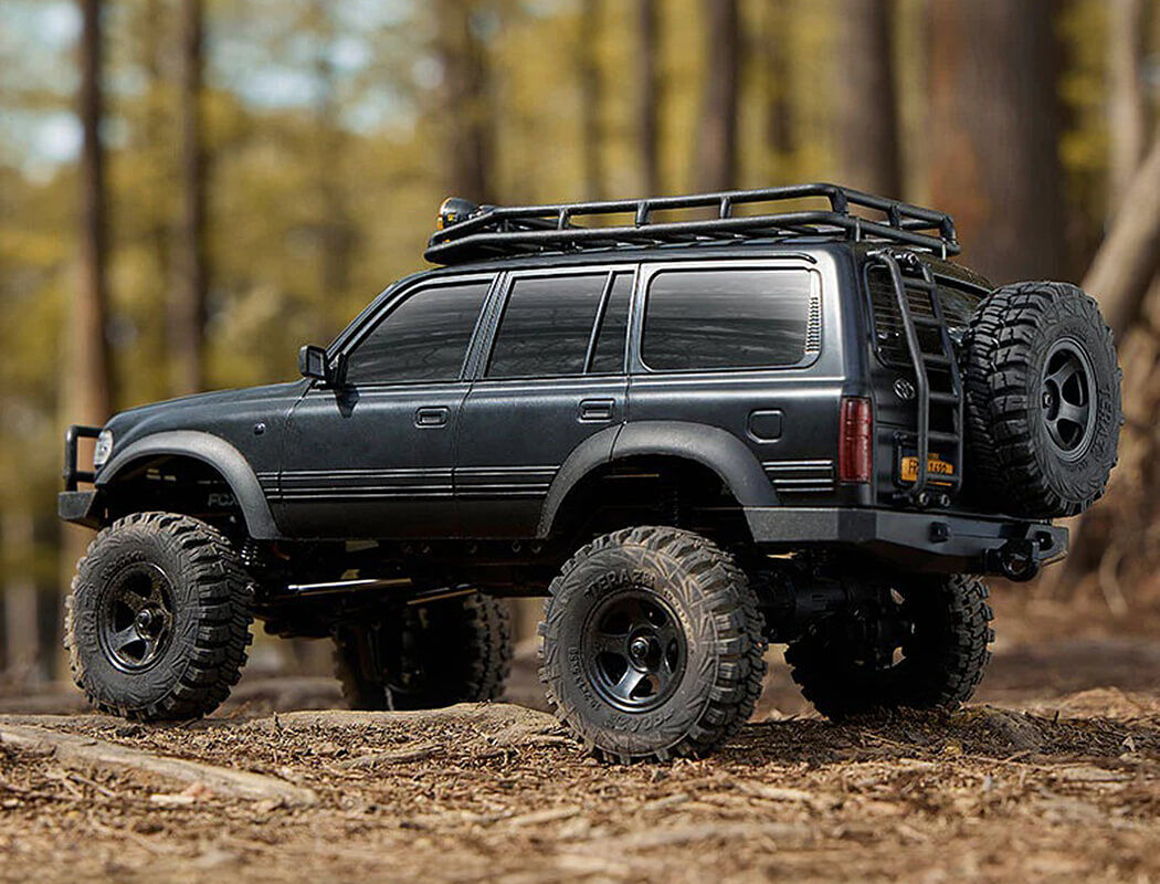 ####FMS FCX18 TOYOTA LC80 PRO RTR BRUSHLESS - BLACK