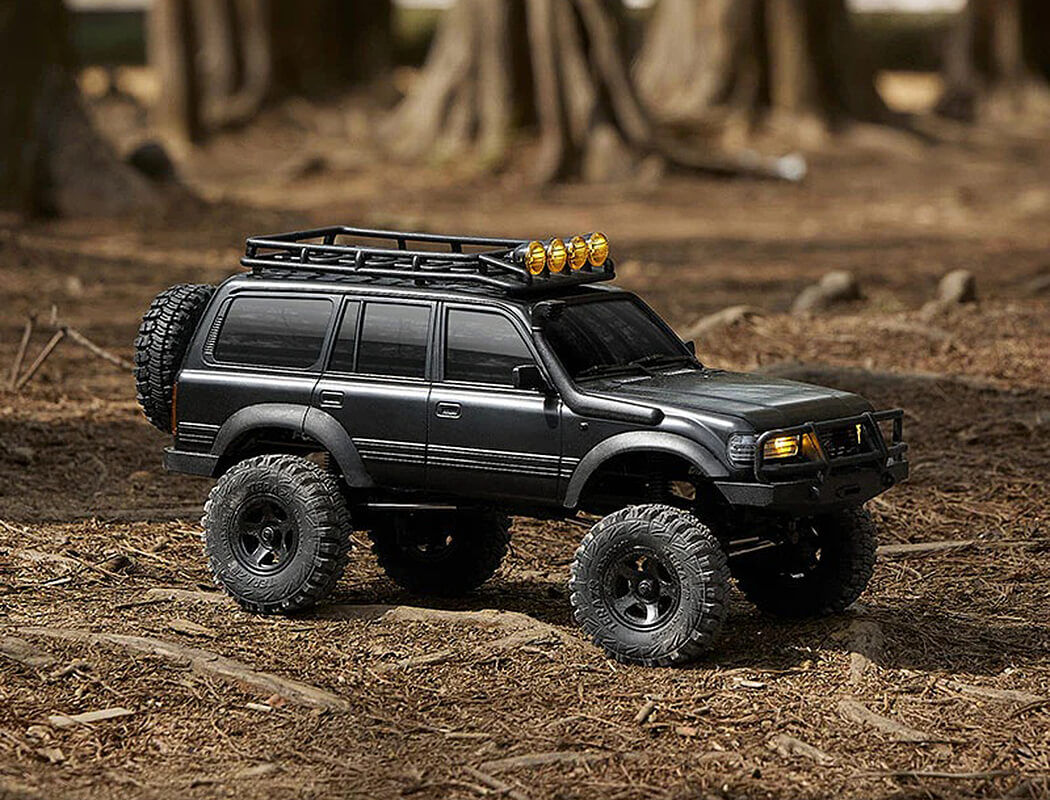 ####FMS FCX18 TOYOTA LC80 PRO RTR BRUSHLESS - BLACK