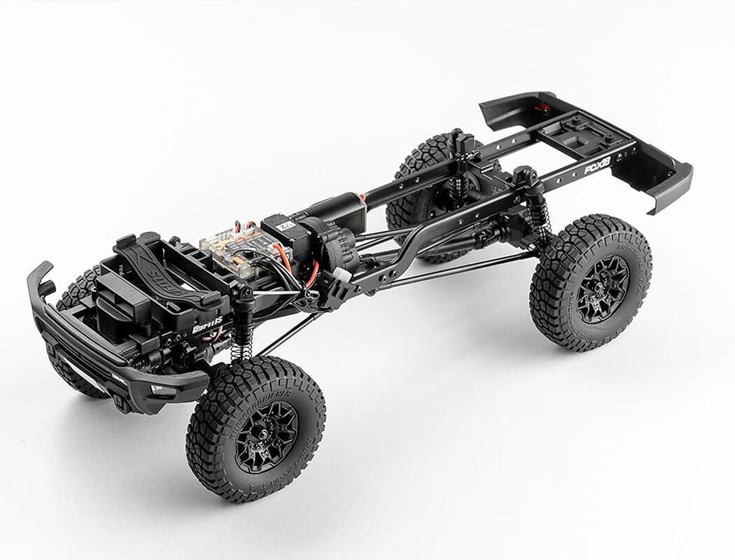 FMS FCX18 1/18 HUMMER EV RTR BLACK