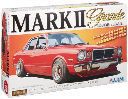 Fujimi 1/24 Toyota Corona Mark II Grand 4 Door Sedan (ID-172) Plastic Model Kit [03873] Item No.: FUJ03873